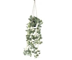 Nukaręs dirbtinis augalas vazone 45cm eukaliptas