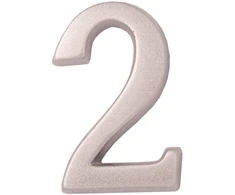Numeris 4, 50 mm, klijuojamas, blizgus