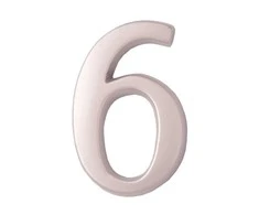 Numeris 6/9, 50 mm, klijuojamas, blizgus