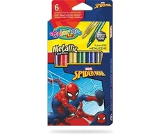 Nuplaunami flomasteriai Colorino Marvel Spider-Man, 6 metalizuotos spalvos