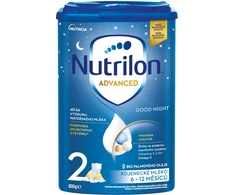 Nutrilon 2 Advanced Good Night 800g, papildomas pienas kūdikiams nuo 6 mėn.