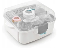 NUVITA 1085 mikrobangų sterilizatorius 3 buteliams ir priedams
