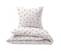 Nyks Patalynė 160x100 vaikams bawełniana 40x60 100% medvilnė kwiaty 146roz