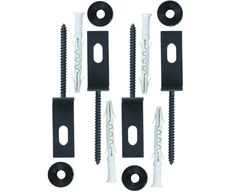 O tipo tvoros segmentų fiksatorius, antracito sp., 50 x 50 x 20 mm, 4 vnt