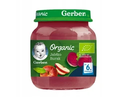 Obuolių burokėlių gerber desertas 125 g