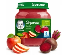 Obuolių burokėlių gerber desertas 125 g