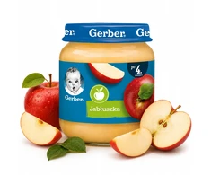 Obuolių desertas vaikams 4 m+ 125 g Gerber