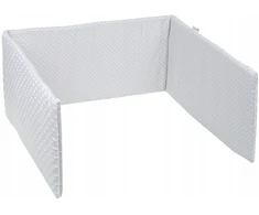 OCHRANIACZ DO ŁÓŻECZKA MINKY 120x60 NA SZCZEBELKI 180x30cm BABYMAM