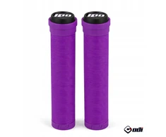 Odi dviračio rankenos RUBBER BIKE GRIPES PURPLE + KEYRING