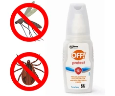 Off Protect efektyvi apsauga nuo uodų ir erkių purškiklis 100ml