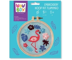 TM Toys „Wow Box“. Rinkinys siuvinėjimui – flamingas