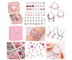 OKAMI „Charms Beads“ apyrankių gaminimo rinkinys vaikams „pasidaryk pats“ papuošalų rinkinys