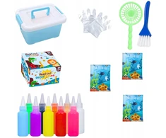 Okami Magic Jelly AQUA vandens geliai 22in1 kūrybiškas 3D plastilinas vaikams