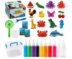 Okami Magic Jelly AQUA vandens geliai 22in1 kūrybiškas 3D plastilinas vaikams