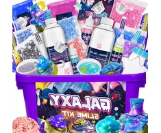 Okami SLIME GAMYBOS RINKINYS DIDELIS Blizgantys DOVANA SPALVINGI PRIEDAI