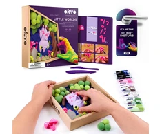 OKTO ARTISTIC KIT 3D DIY modeliavimas ir tapyba „Maži pasauliai“