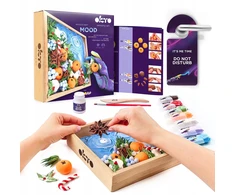 Okto Creative ART KIT 7 metų vaikui Succulents Diy Playdough