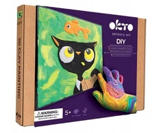 Okto Juodas Cat modeliavimo rinkinys pagal numerius