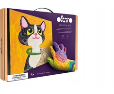 Okto Kūrybinės tapybos pagal numerius rinkinys „Katė“ 29*29 cm, 20028 m