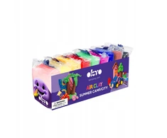 Okto Kūrybinis rinkinys 2in1 mokyklinės priemonės, plastilinas, 9 spalvos
