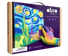 Okto Radošais komplekts Modelēšanas masas - 3D glezna Mazais Princis Nakts(30*30 cm)
