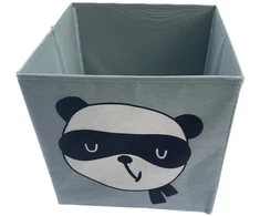 Oldman POJEMNIK KOSZ ZABAWKI ORGANIZER PUDEŁKO sulankstomas kufer PANDA 32x30x30 cm
