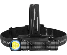 Olight Perun 3 juodas EDC žibintas ir kampinis žibintuvėlis su 3000 liumenų galva