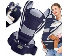 Omna 15 viename nešynė, ergonomiška nešynė ant klubų, 25 kg sėdynė