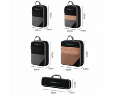 Organizery podróżne kompresyjne do walizki plecaka CIRON TRAVEL 5 dalys