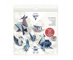ORIGAMI POPIERIUS CLAIREFONTAINE, 60L. , 70 G., 10X10,15X15,20X20CM, GYVŪNAI