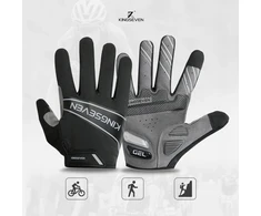 Originalios dviračių pirštinės, skirtos dviračiui Full Gel Touch Comfortable L K7