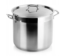 ORION ANETT puodas su dangteliu, nerūdijantis plienas, 28 cm, 14L PREMIUM, didelis