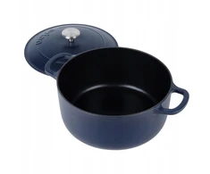 Orion Didelis 5.2l granatinis ketaus puodas 26cm, tinka visoms viryklėms