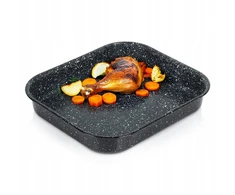 Orion Kepimo skarda 29,5X26X4,5CM 3L emaliuoto PLIENO JUODOJI GRANITINĖ DANGA