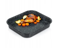 Orion Kepimo skarda 29,5X26X4,5CM 3L emaliuoto PLIENO JUODOJI GRANITINĖ DANGA