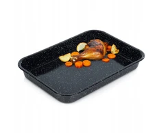 Orion Kepimo skarda 34X24X4.5CM 2.5L Juodas EMALINIS PLIENAS ORKAITĖS