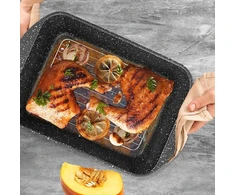 Orion Kepimo skarda 35X22,5X8CM 4,4L ALIUMINIO NELIPAČIOS DANGA INDUKCINĖ