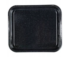 Orion Kepimo skarda 41,5X36,5X7CM 8L Juodas EMALINIS PLIENAS KEPIMUI