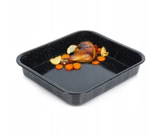 Orion Kepimo skarda 41,5X36,5X7CM 8L Juodas EMALINIS PLIENAS KEPIMUI