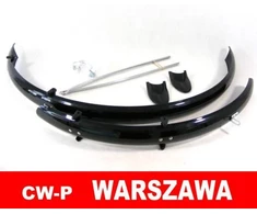 Orion Or-type 28" 41mm dviračio purvasaugiai su purvasaugiais, juodi