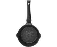 Orion Puodas 16 cm 1,3 l ALIUMINIO GRANITINIS Juodas INDUKCINIAM NELIPAMUMU