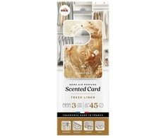 Oro gaiviklis spintai Scented Card Elix 3 vnt. Fresh Linen