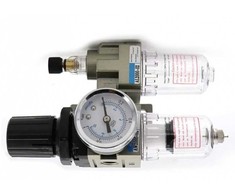 Kraftampdele Oro srauto reguliatorius su filtru, 10bar, Kraftdele