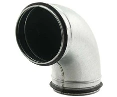 Ortakio alkūnė su tarpinėmis BFS90-160, DN160, 90°