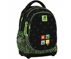 Ortopedinė mokyklinė kuprinė Kite Pixel berniukui, 15 l