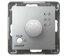 Ospel Judesių jutiklis IMPRESJA 136°/3-5min/7m/230V sidabro sp.