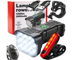 Oświetlenie rowerowe TODOMI LAMPKA 1000 LM 1000 lm akumulator