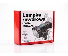 Oświetlenie rowerowe TODOMI LAMPKA 1000 LM 1000 lm akumulator