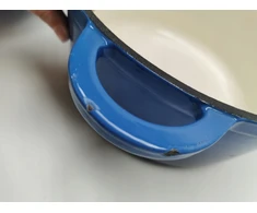 Overmont Emaliuotas ketaus kepimo indas - troškintuvas 24 cm