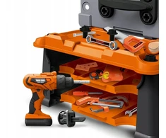 Owl Tech „Pasidaryk pats“ (pasidaryk pats) „DIY KIT“ DIRBTINĖS ĮRANKIŲ DĖŽĖ, BATERIJA MAITOMAS GRĄŽtuvas 65 vnt.